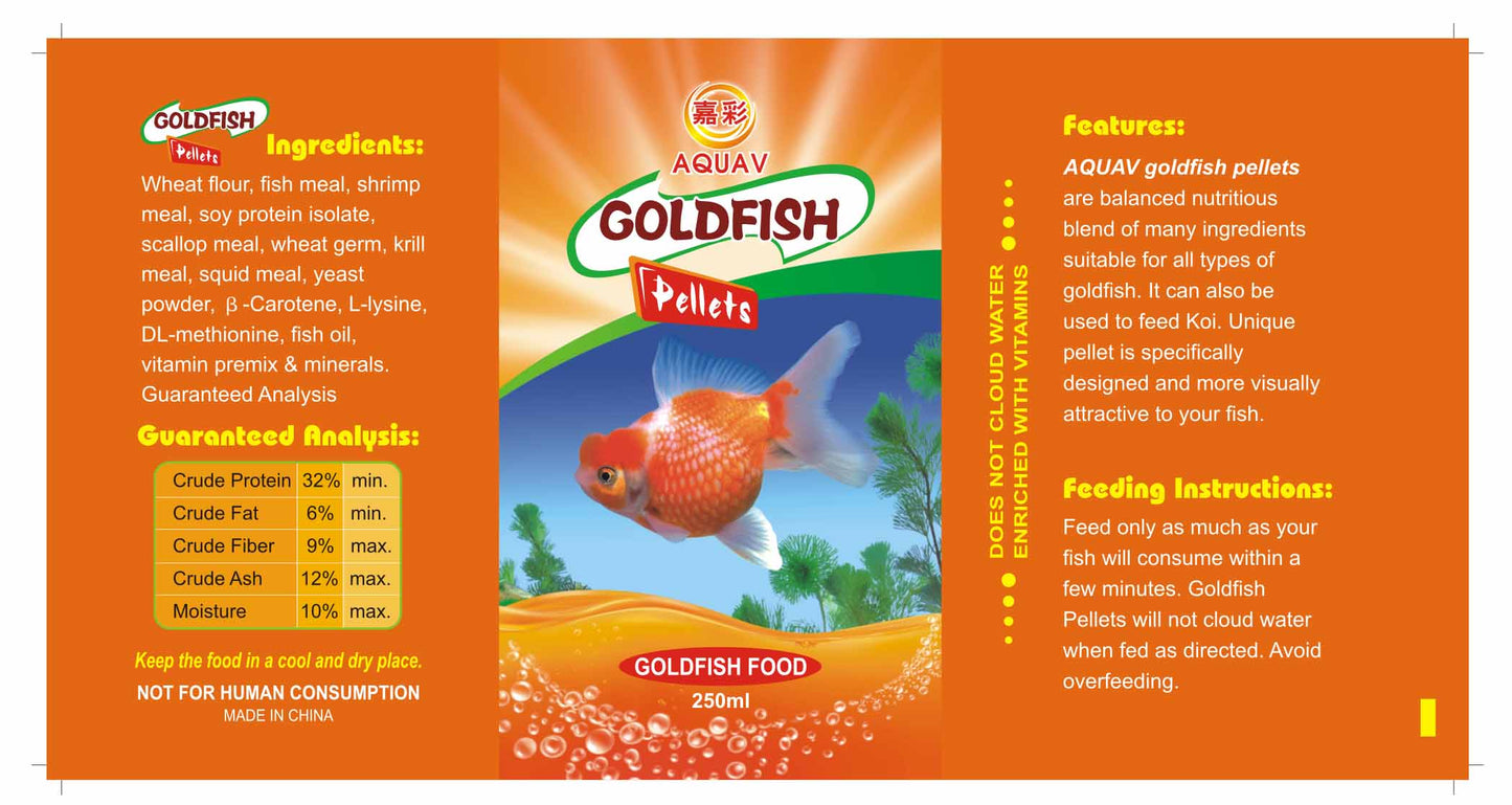 Aquav Gold Fish Pellets