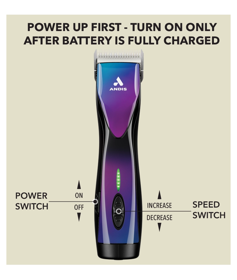 Andis Pulse ZR®II -Purple Galaxy Clipper