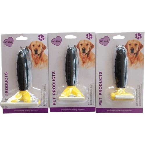 Petking Deshedding tool for Dogs and Cats - 14.5*11 cm (Medium)