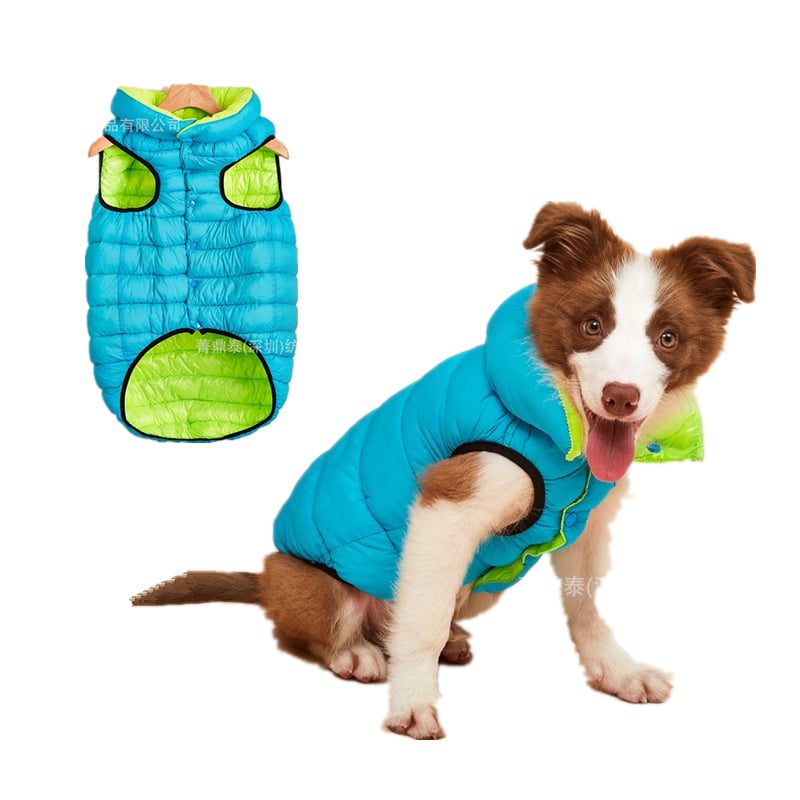 Pets Club Dog Winter Reversible Warm Coat Jacket Wind Proof