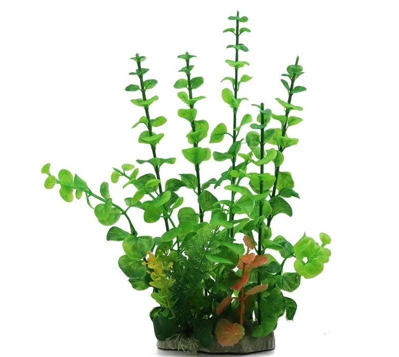 Aquarium Plastic Plant - M652 -W9*H26 Cm