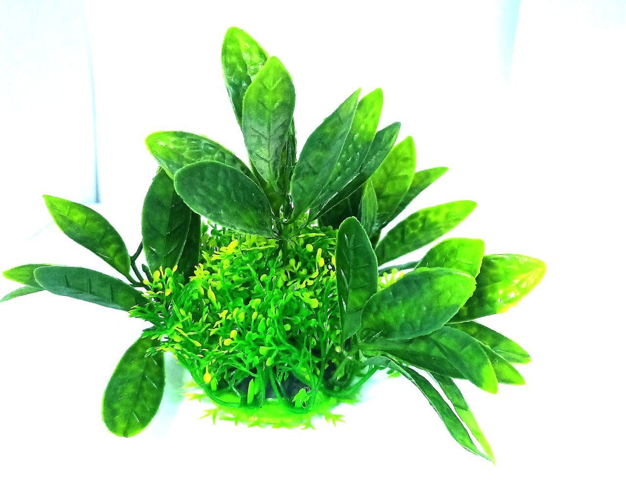 Aquarium Plastic Plant - M508 -W6*H12 Cm(Sold By 3Pcs/Pack)