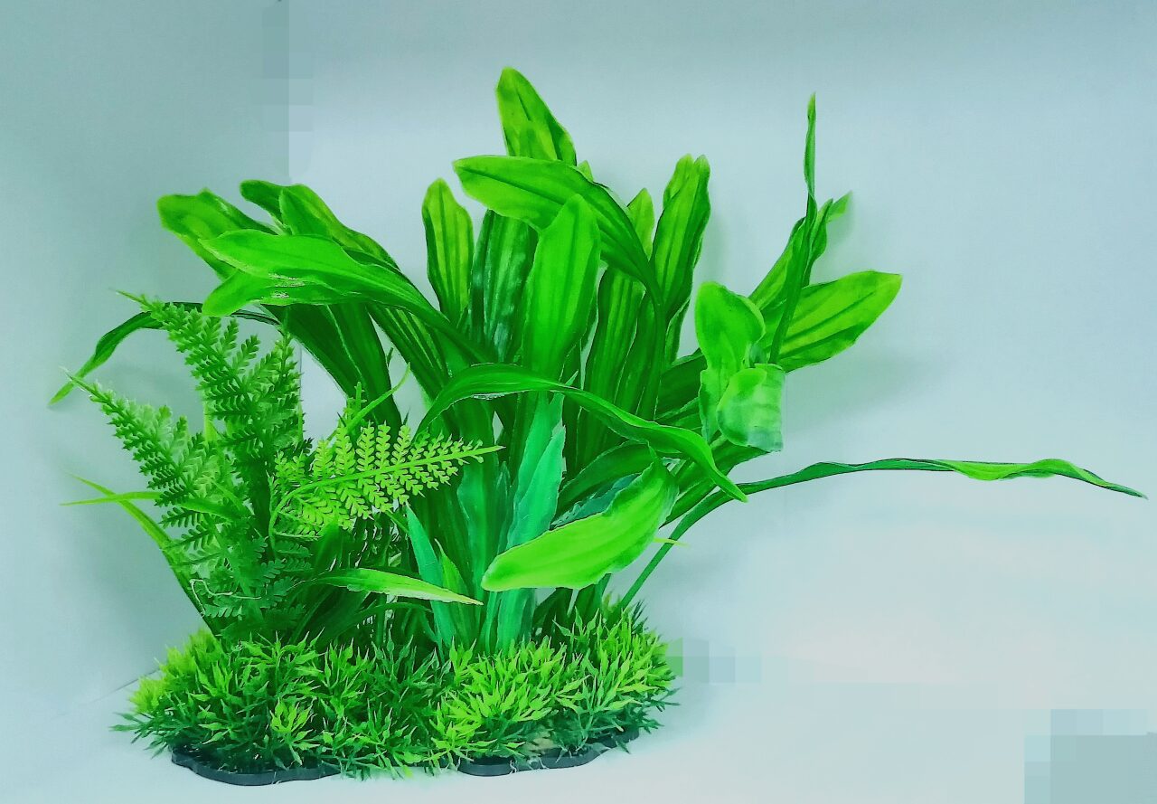 Aquarium Plastic Plant - M975-W15*H24 Cm