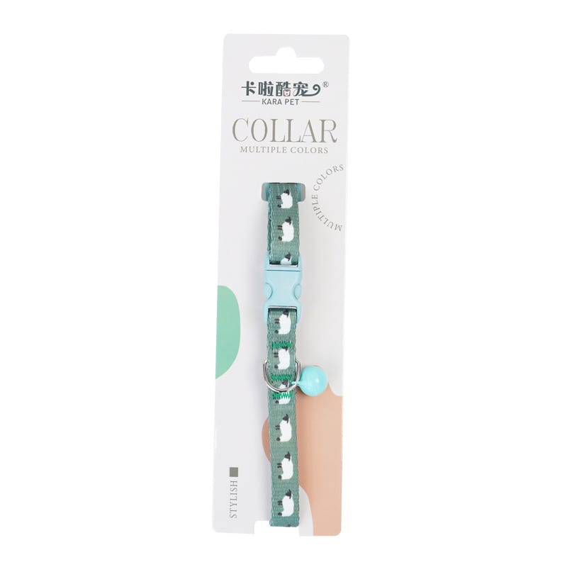 Cozy Paws Safe Cat Collar With Bell-25cm-white Sheep