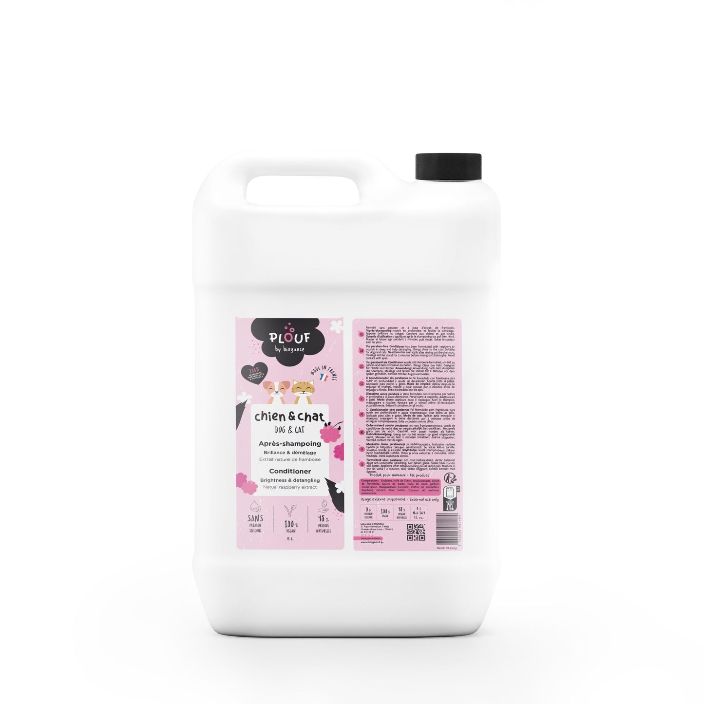 Plouf Natual Raspberry Extract Conditioner -5L