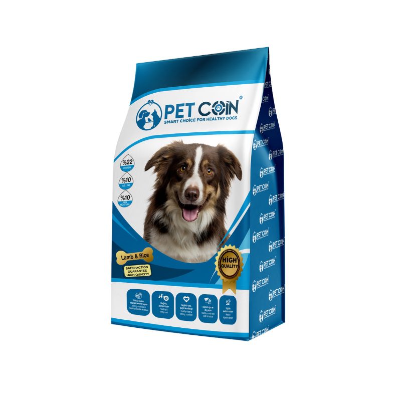 Petcoin dog food - Adult Dog Lamb & Rice - 15kg