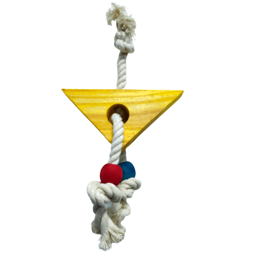 Pets Club Natural Rope Bird Toy H-15 Cm, W-15 Cm