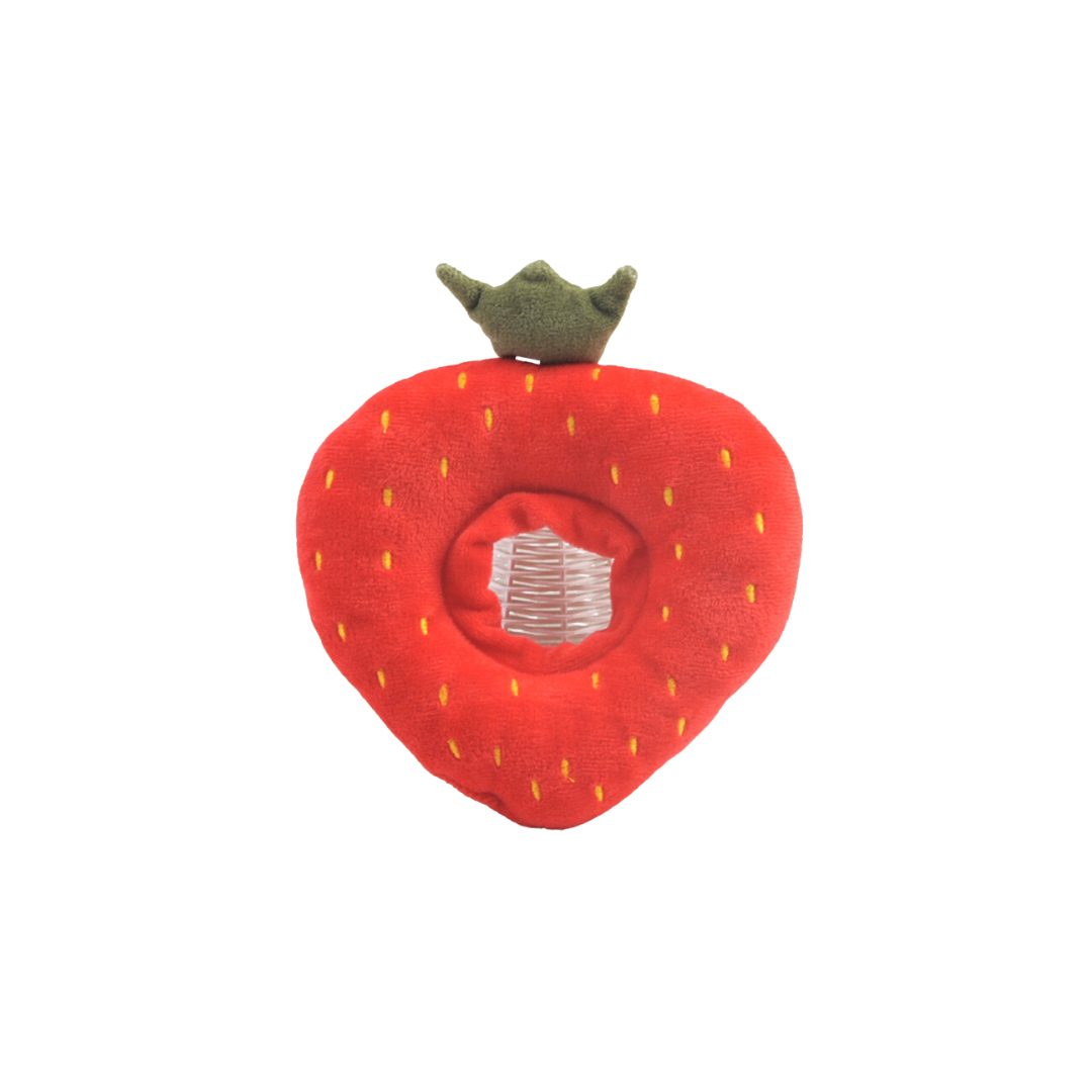 Cozy Paws Strawberry Shape Soft Pet Recovery Collar