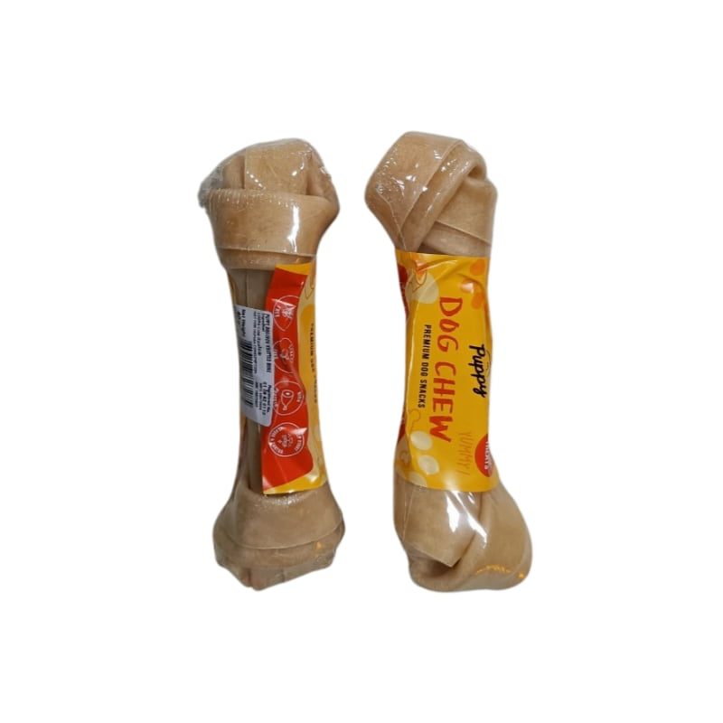 Puppy Dog Chew Knotted Bone 6-6.5"
