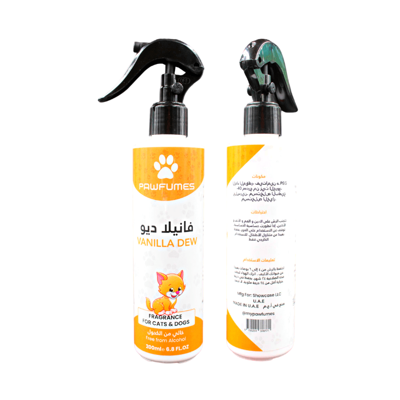 Pawfumes Fragrance For Dogs And Cats Vanilla Dew For Scent - 200 Ml