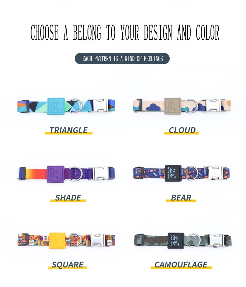 Helepet Faux Nylon Dog Collar