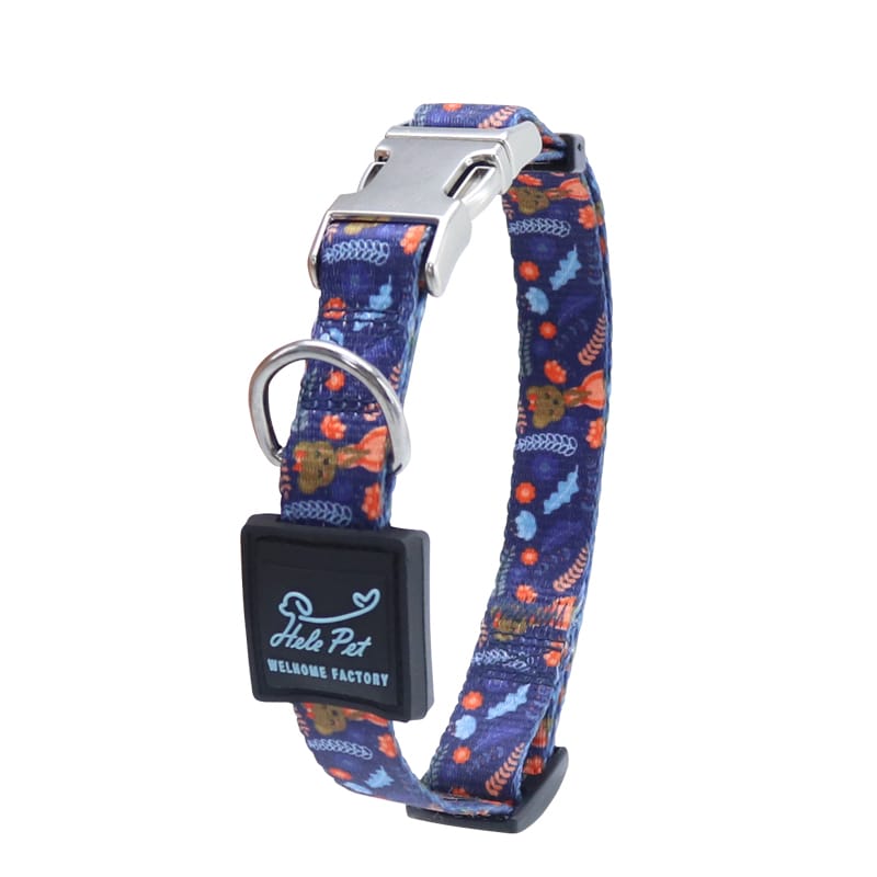 Helepet Faux Nylon Dog Collar