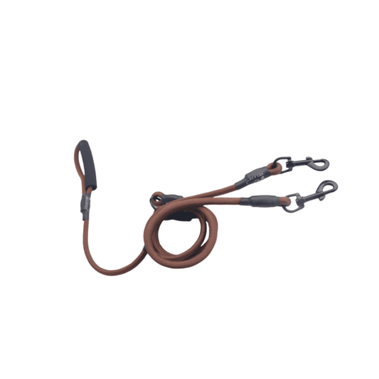 Helepet No Tangle Dual Dog  Leash -L- 8mm*1200mm