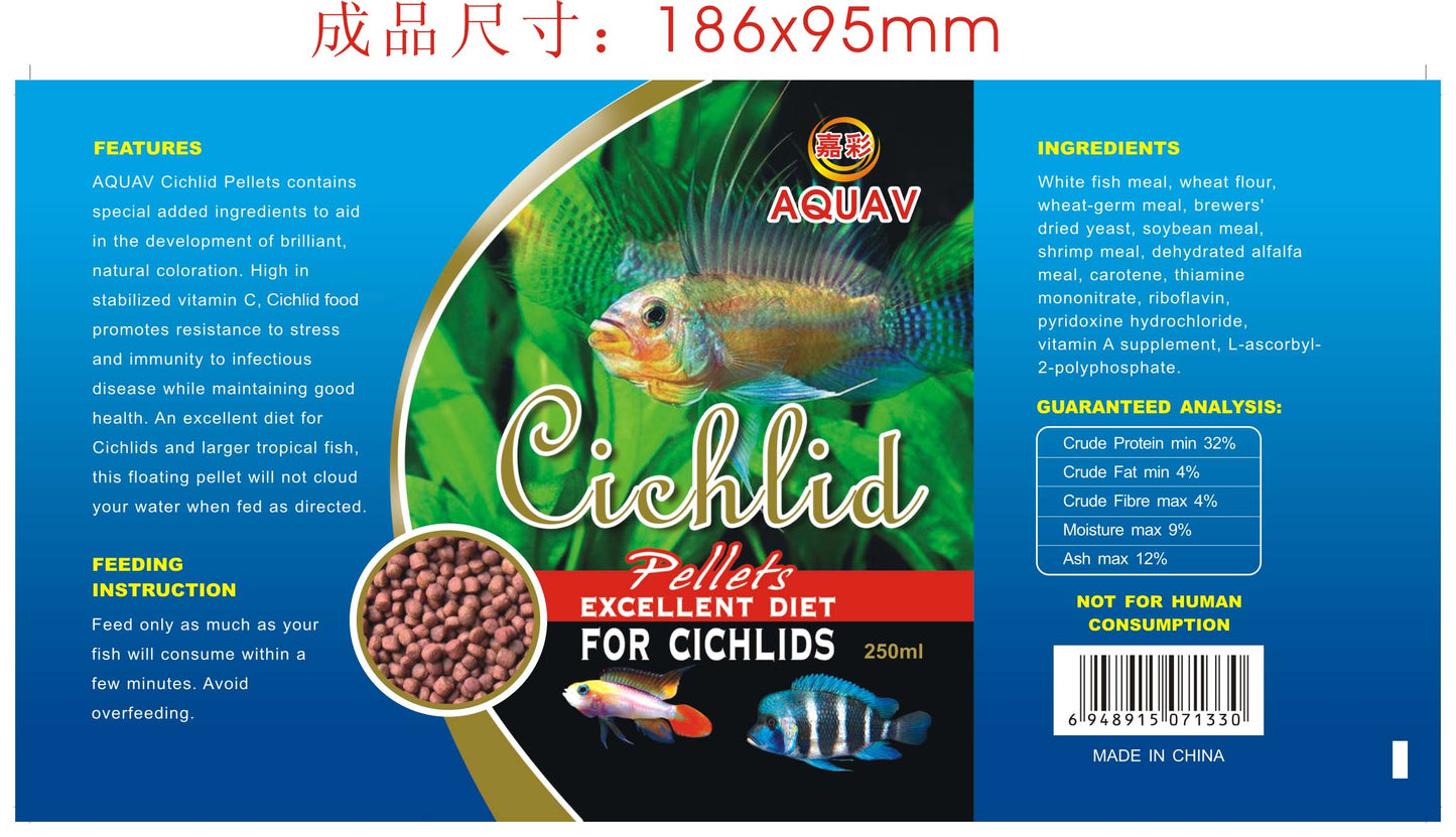 Aquav Cichlid Feed