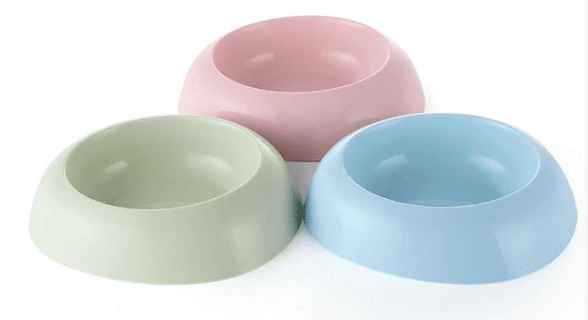 Pets Club Egg Shape Single Bowl-64 ml - 20*17*4.5 Cm - Blue