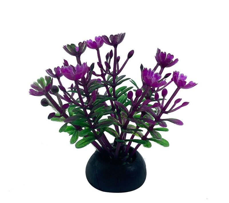 Aquarium Plastic  Plant - S235-W2.5*H5 Cm( Sold By 2 Pcs/Pack)
