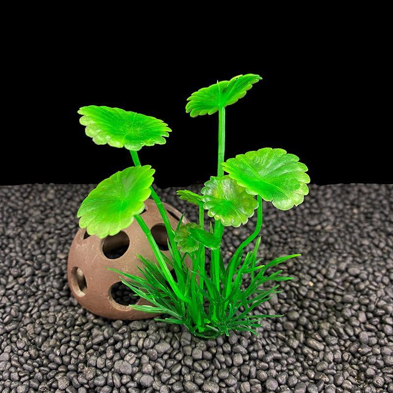 Aquarium Plastic  Plant - P301-W2.5*H10 Cm(Sold By 10 Pcs/Pack)