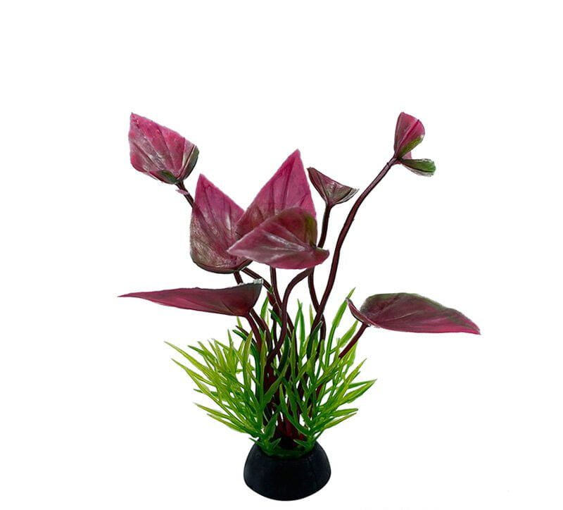 Aquarium Plastic  Plant - P302-W2.5*H10 Cm(Sold By 10 Pcs/Pack)