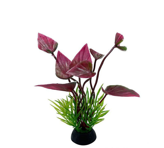 Aquarium Plastic  Plant - P302-W2.5*H10 Cm(Sold By 10 Pcs/Pack)