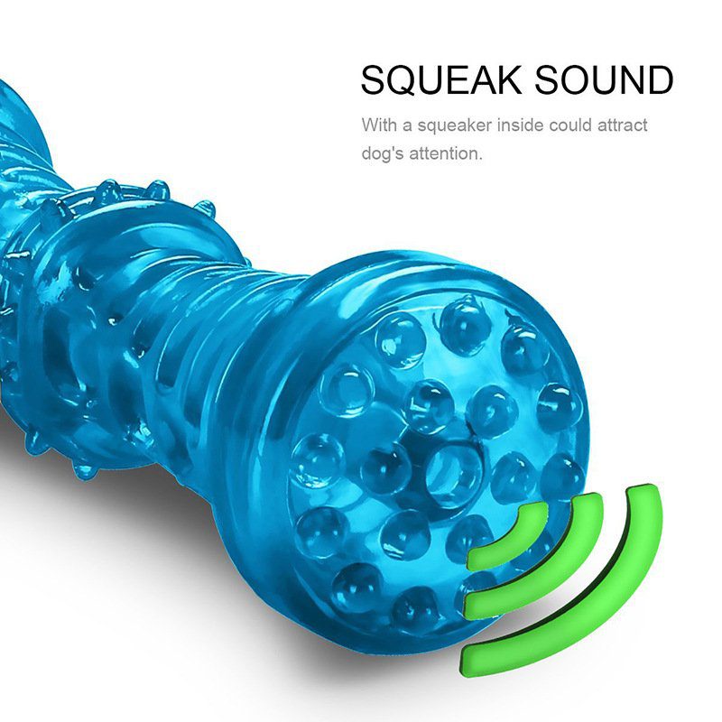 For Pet Durable Rubber Dog Chew Toys With Sound - 12Cm (Mixed Colors)
