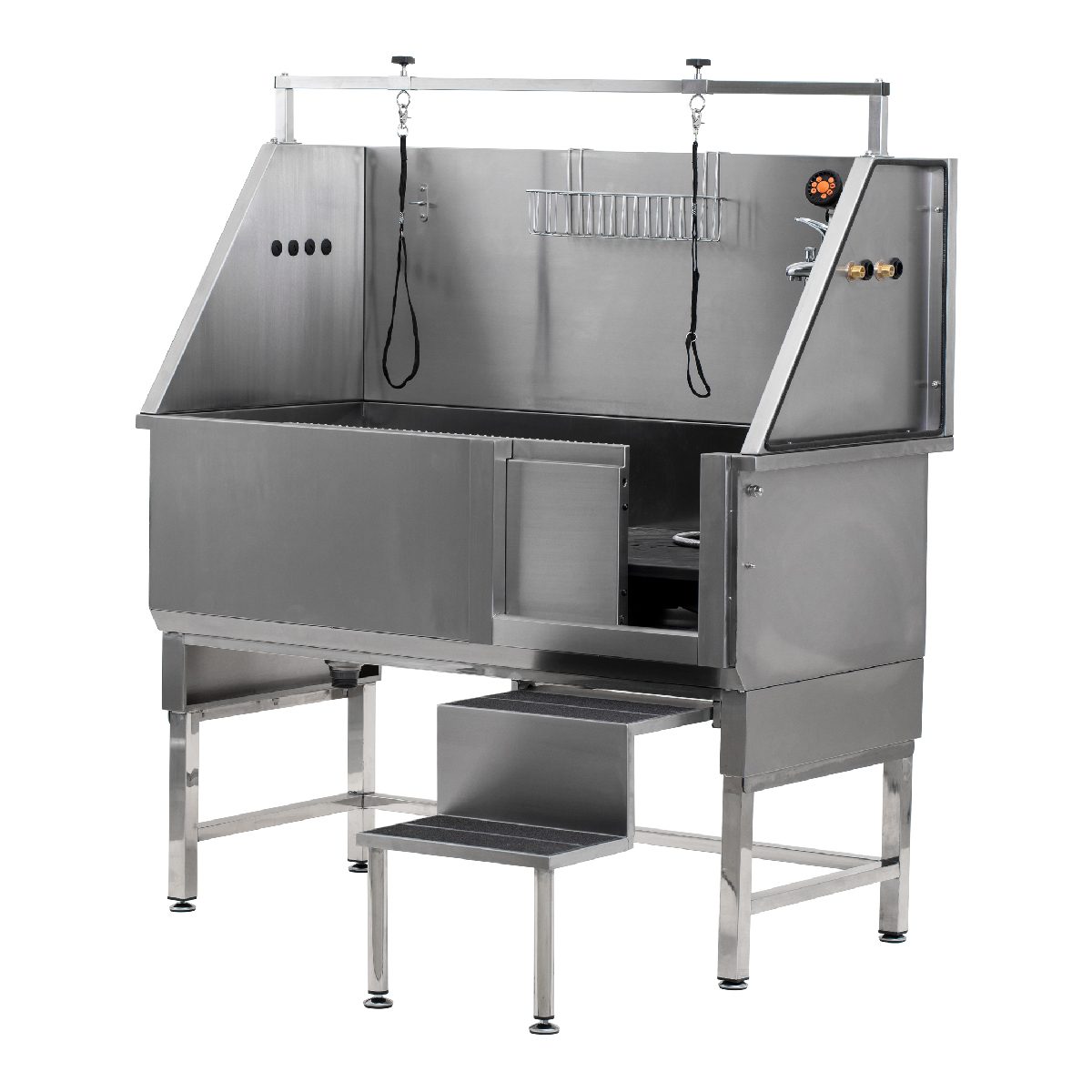 Aeolus Free Standing Economical Bathing Tub with Sliding Door, made from gauge 18 (1.2mm)