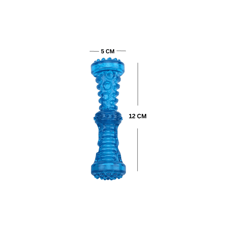 For Pet Durable Rubber Dog Chew Toys With Sound - 12Cm (Mixed Colors)