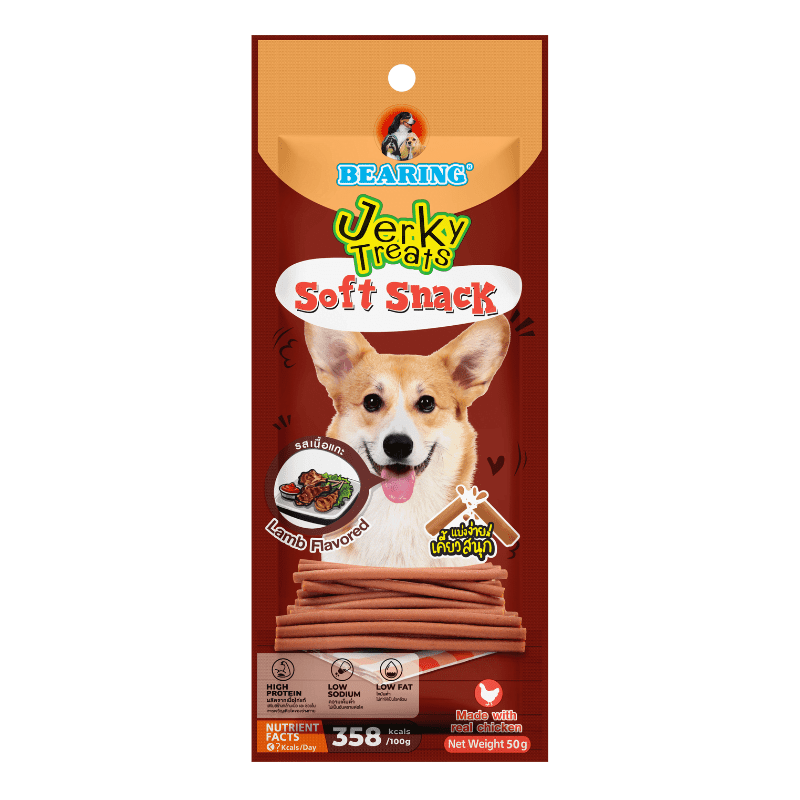Bearing Jerky Treats Sticks Lamb Flavor-50 Gm