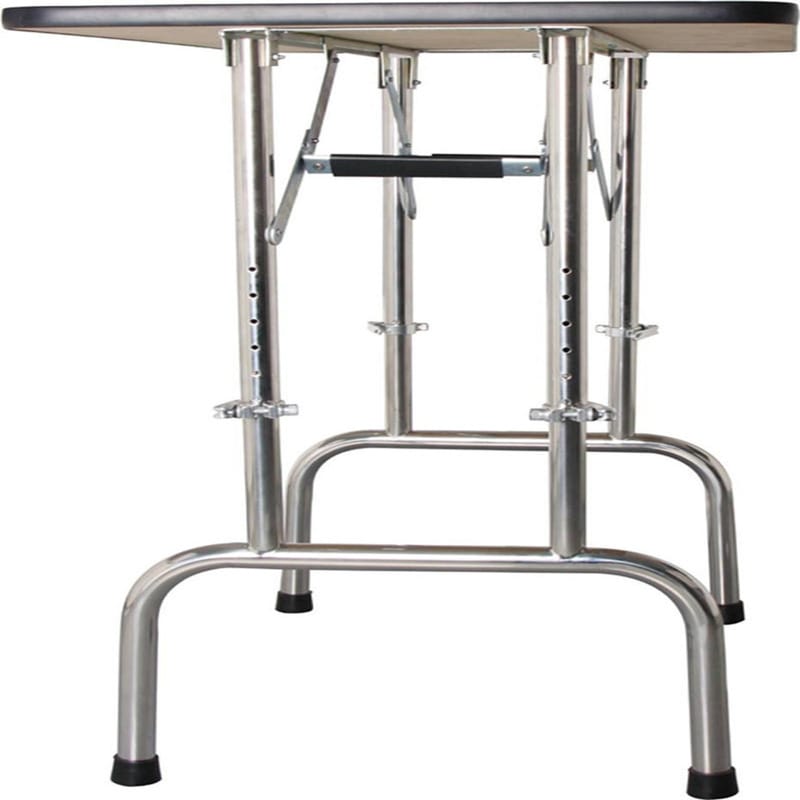 Shernbao Height Adjustable Folding Table with Telescoping Legs- 120*60 cm