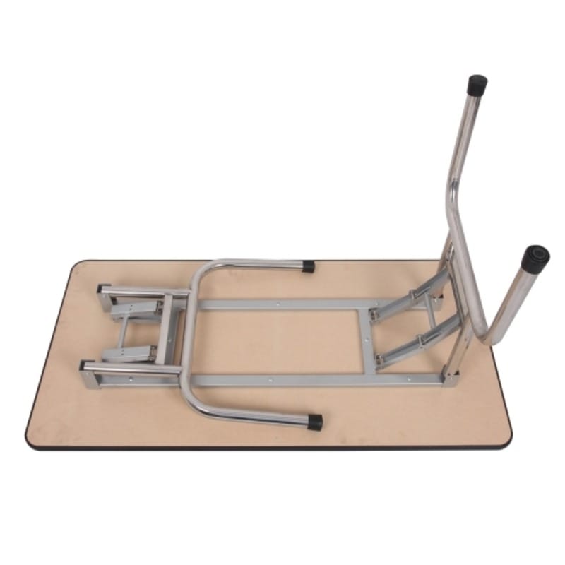 Shernbao Height Adjustable Folding Table with Telescoping Legs- 120*60 cm