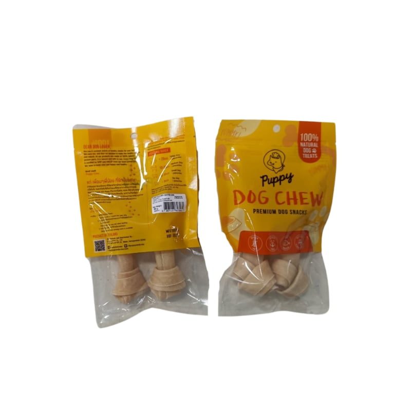 Puppy Dog Chew Knotted Bone 4-4.5“