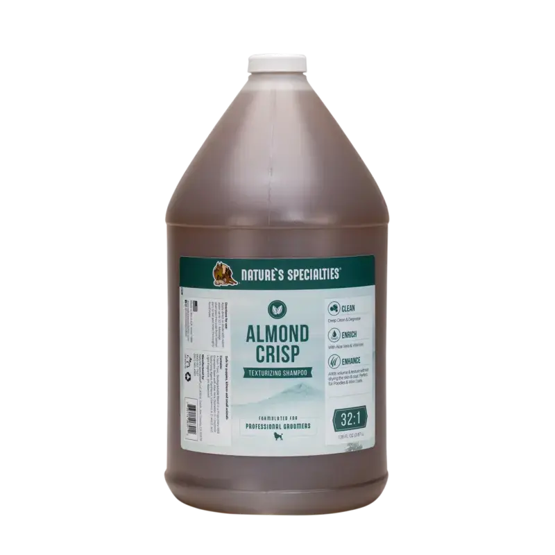 Natures Specialties Almond Crisp Shampoo Gallon For Dogs &amp; Cats-3.8L