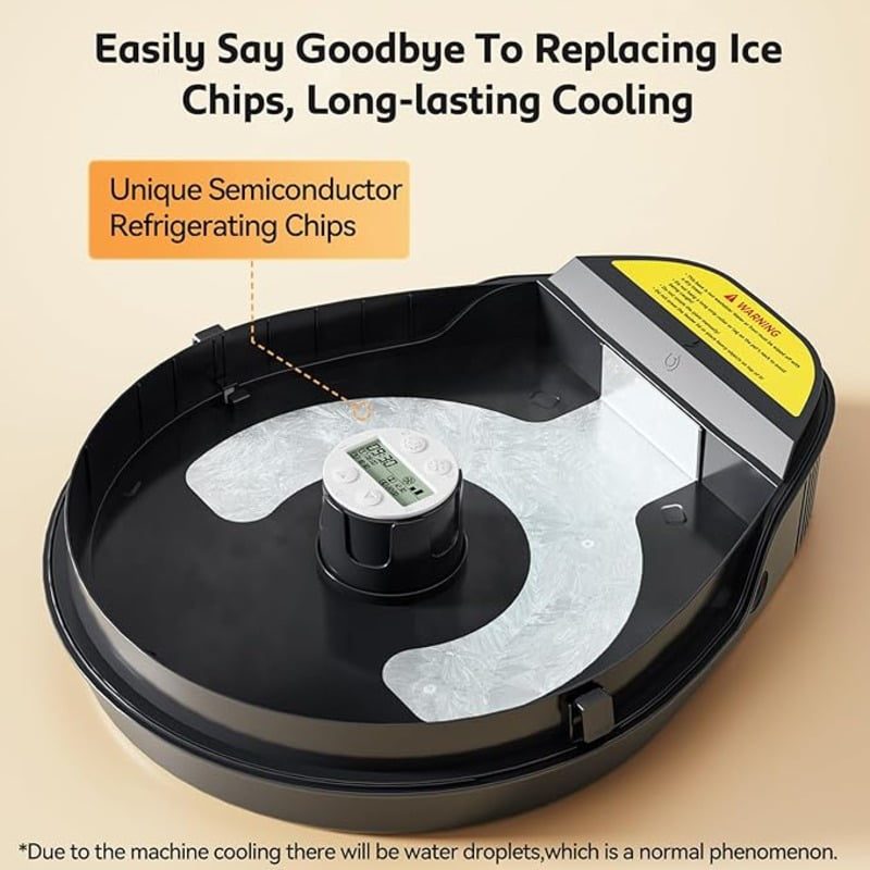 UBPet Smart Refrigerated 5 Meal Auto Pet Feeder - F10