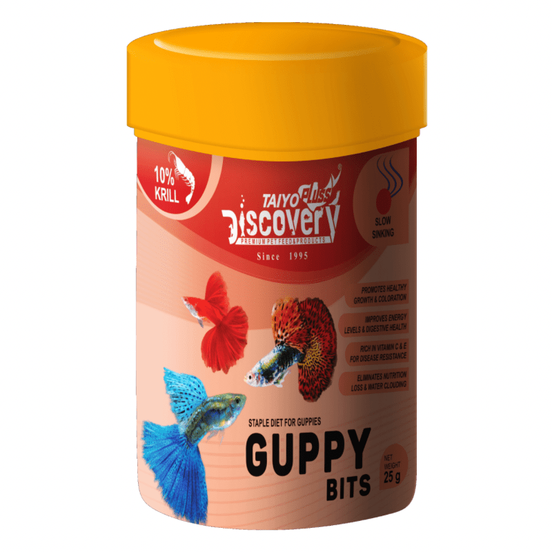 Taiyo Pluss Discovery Guppy Bits-25gm (100ml)