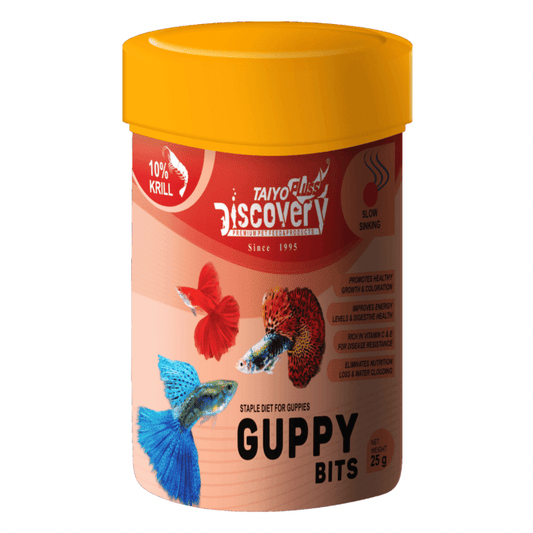 Taiyo Pluss Discovery Guppy Bits-25gm (100ml)