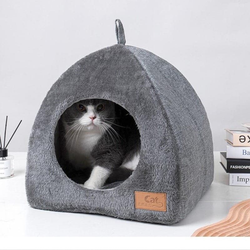 Coco Kindi Soft Triangle Cat House -43x43x41cm