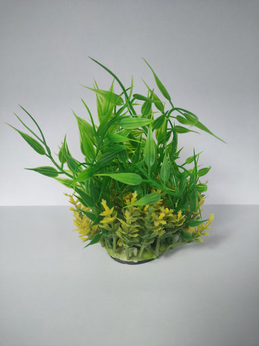 Aquarium Plastic Plant - M501 W6*H13 Cm(Sold By 3 Pcs/Pack)