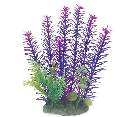 Aquarium Plastic  Plant - M658 -W9*H26 Cm