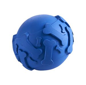 Miss Bear Colorful Convex Sound Ball Dog Toy (Medium Dogs)