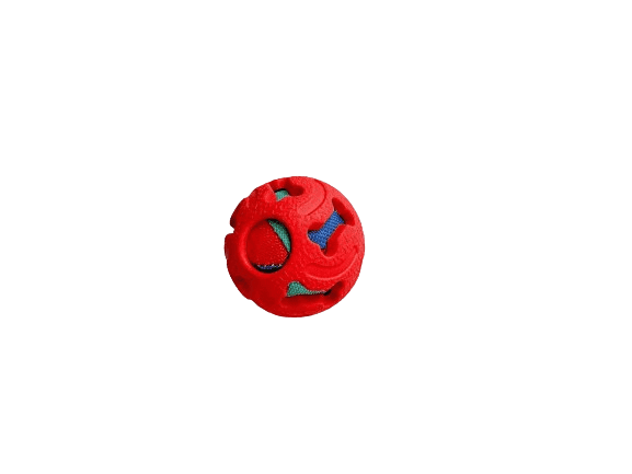 Miss Bear Colorful Dog Toy With Cloth ball (Small Dogs)