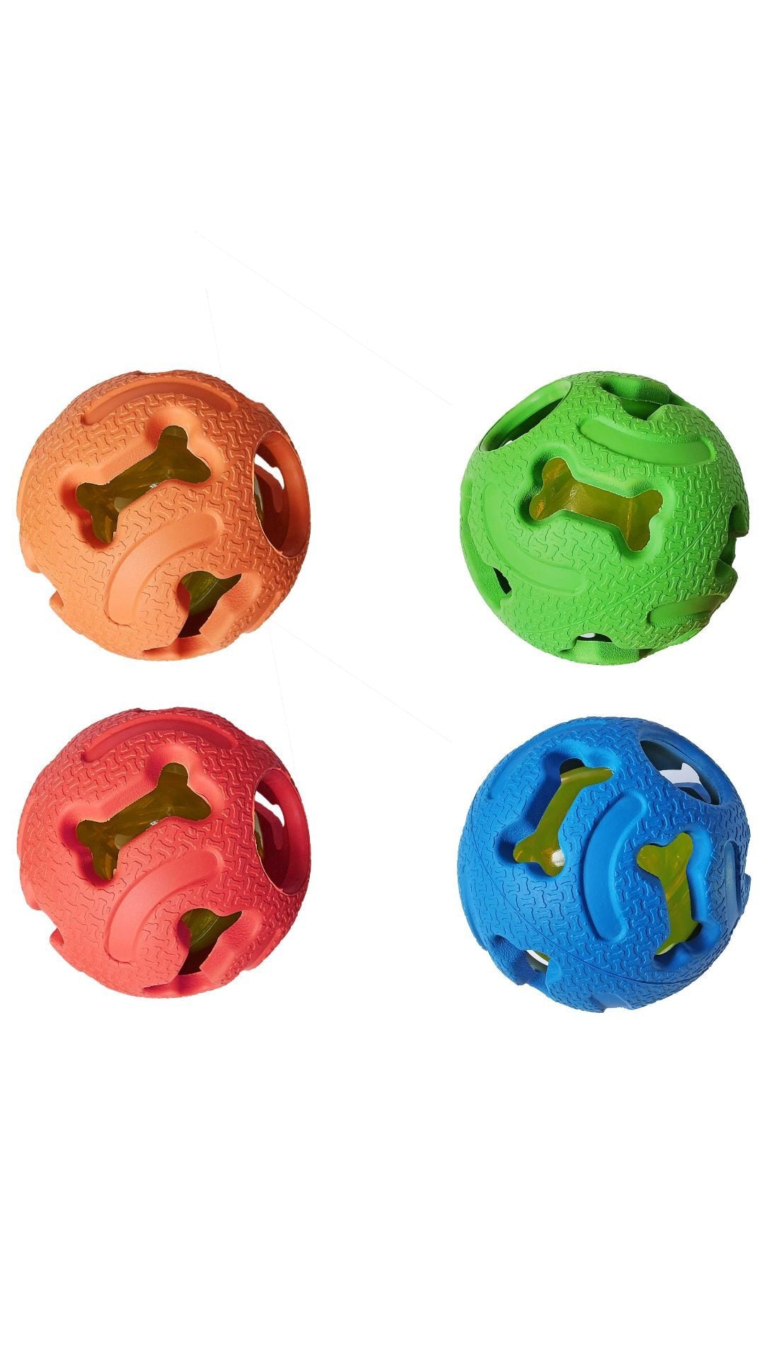 Miss Bear Colorful Dog Toy With LED ball (Small Dogs)