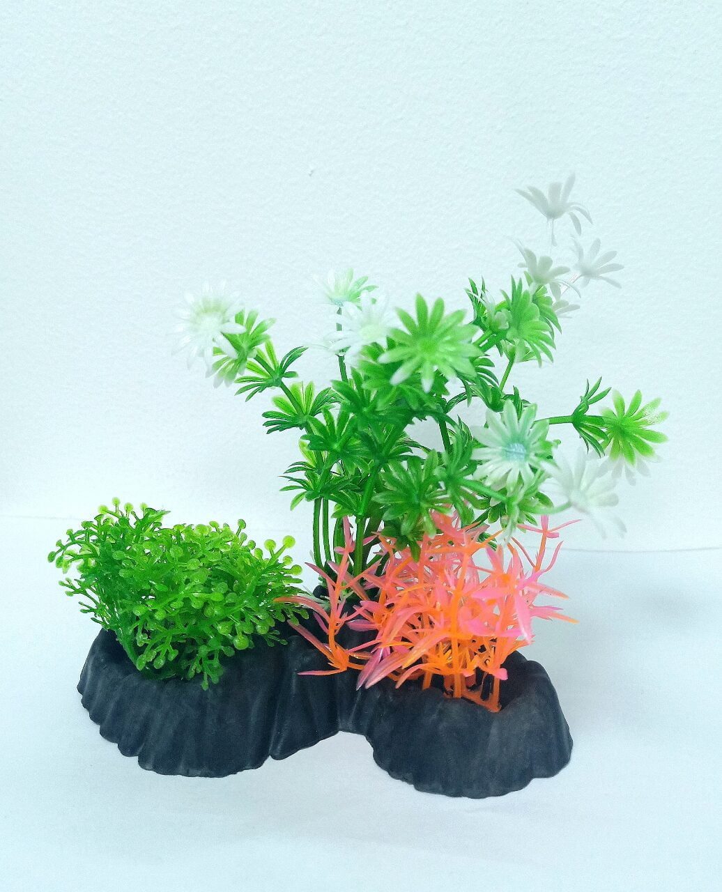 Aquarium Plastic  Plant - M515-W13*H13 Cm(Sold By 2Pcs/Pack)