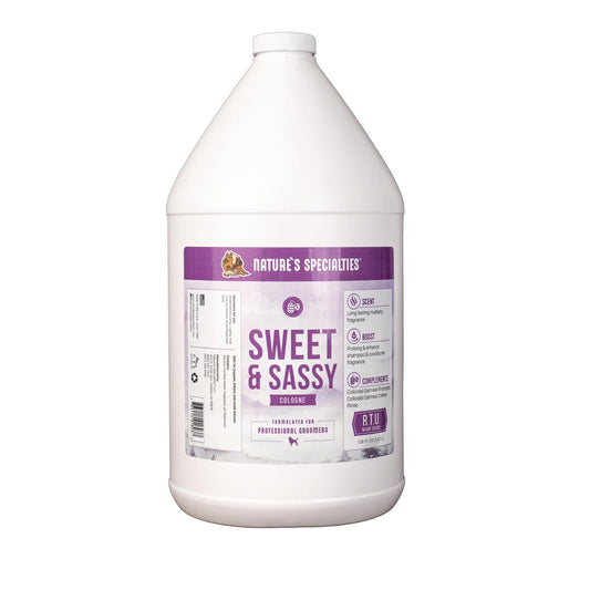 Natures Specialties Sweet & Sassy Cologne For Dogs And Cats -3.87 Liter / Gallon