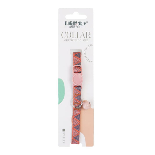 Cozy Paws Safe Cat Collar With Bell-25cm-Triangle