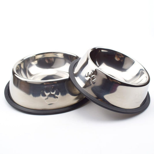 Cozy Paws Stainless Steel Bowl