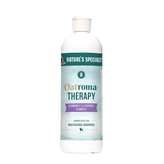 Natures Specialties Oatromatherapy - Chamomile & Lavender Shampoo For Dogs & Cats - 473ml / 16Oz