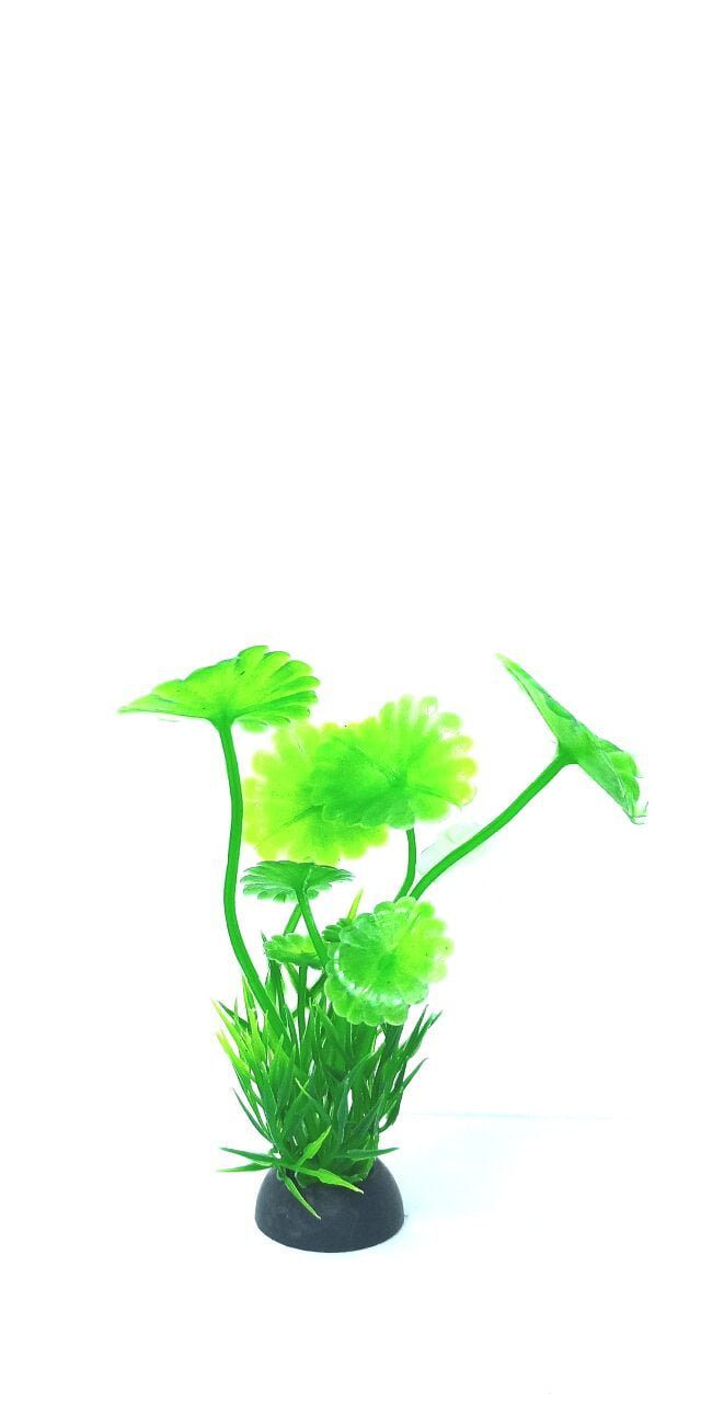 Aquarium Plastic  Plant - P304-W2.5*H10 Cm(Sold By 10 Pcs/Pack)