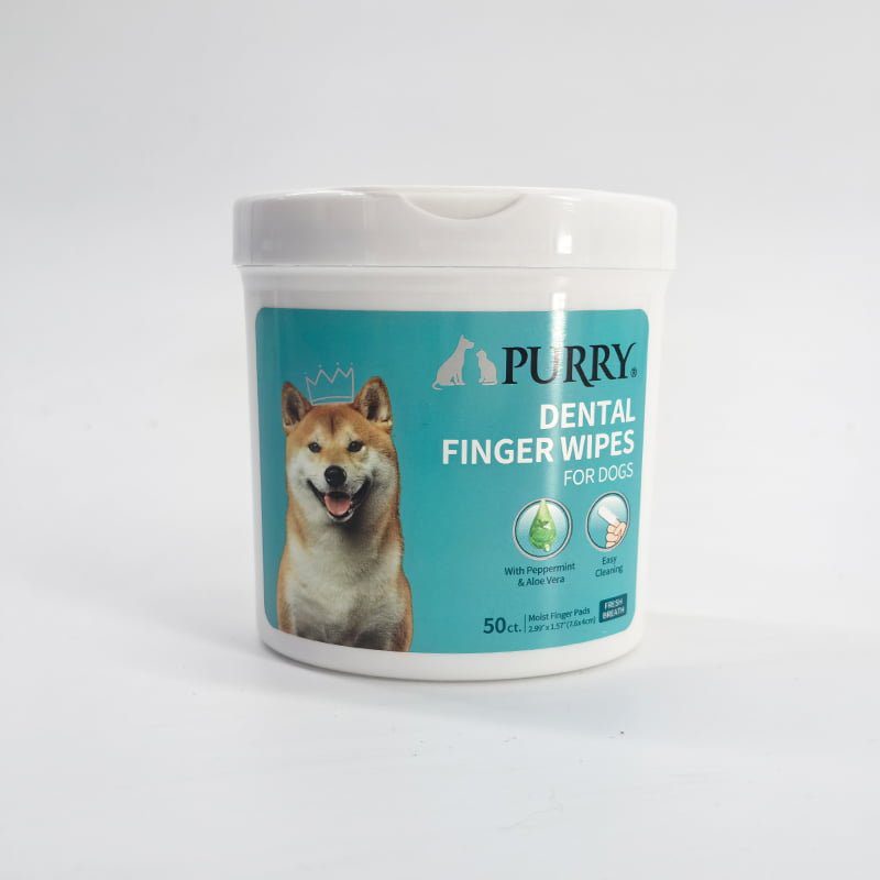 Purry Dental finger wipes  for dogs-50ct