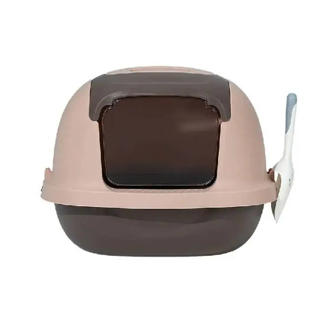 Pakeway Ark Series Cat Litter Box-52.1x42.7x41.4cm (Mixed Colors)