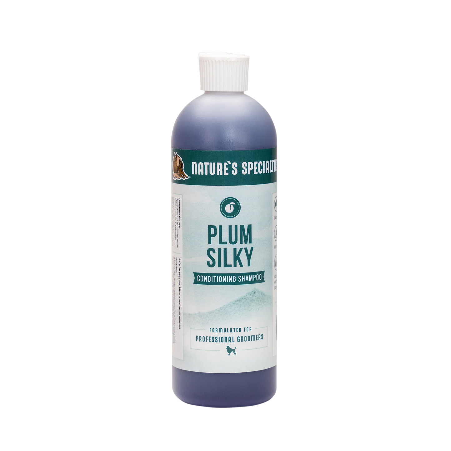 Natures Specialties Plum Silky Shampoo For Dogs & Cats-473ml / 16Oz