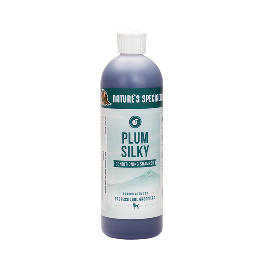 Natures Specialties Plum Silky Shampoo For Dogs & Cats-473ml / 16Oz